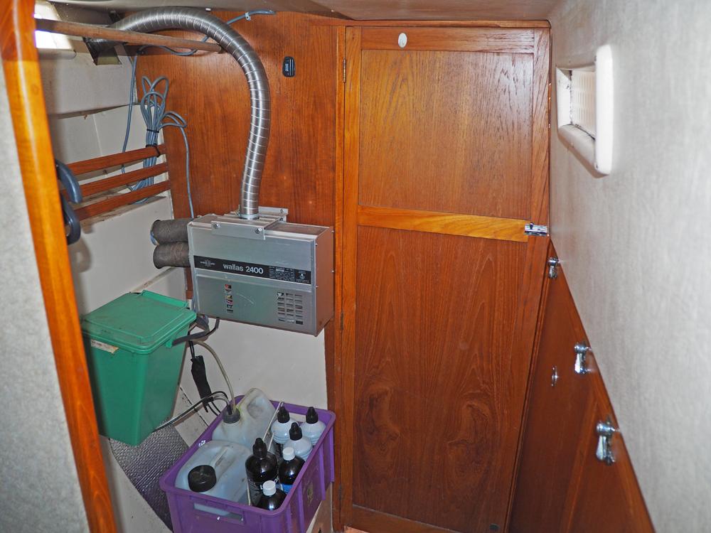 Achterkajuit, Accommodatie